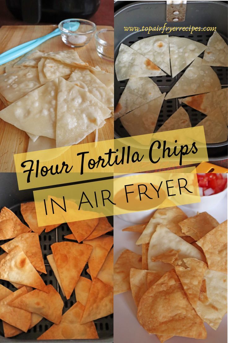 Easy crispy air fryer tortilla chips – Artofit