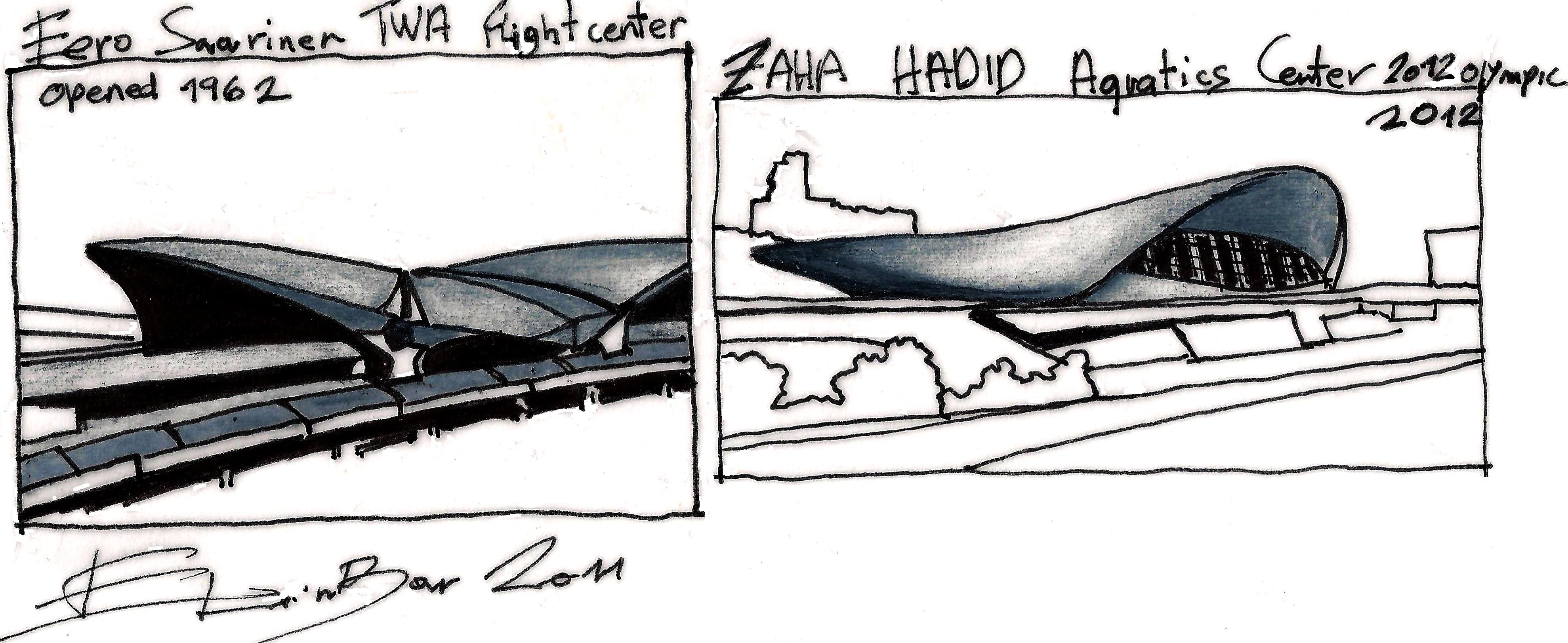 eliinbar's Sketches 2011, Zaha Hadid's Inspiration Sources | Zaha hadid ... image.