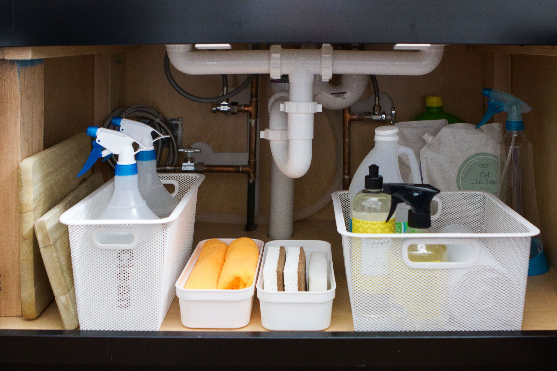 Under The Sink Storage + Organization Ideas | The DIY Playbook | Under