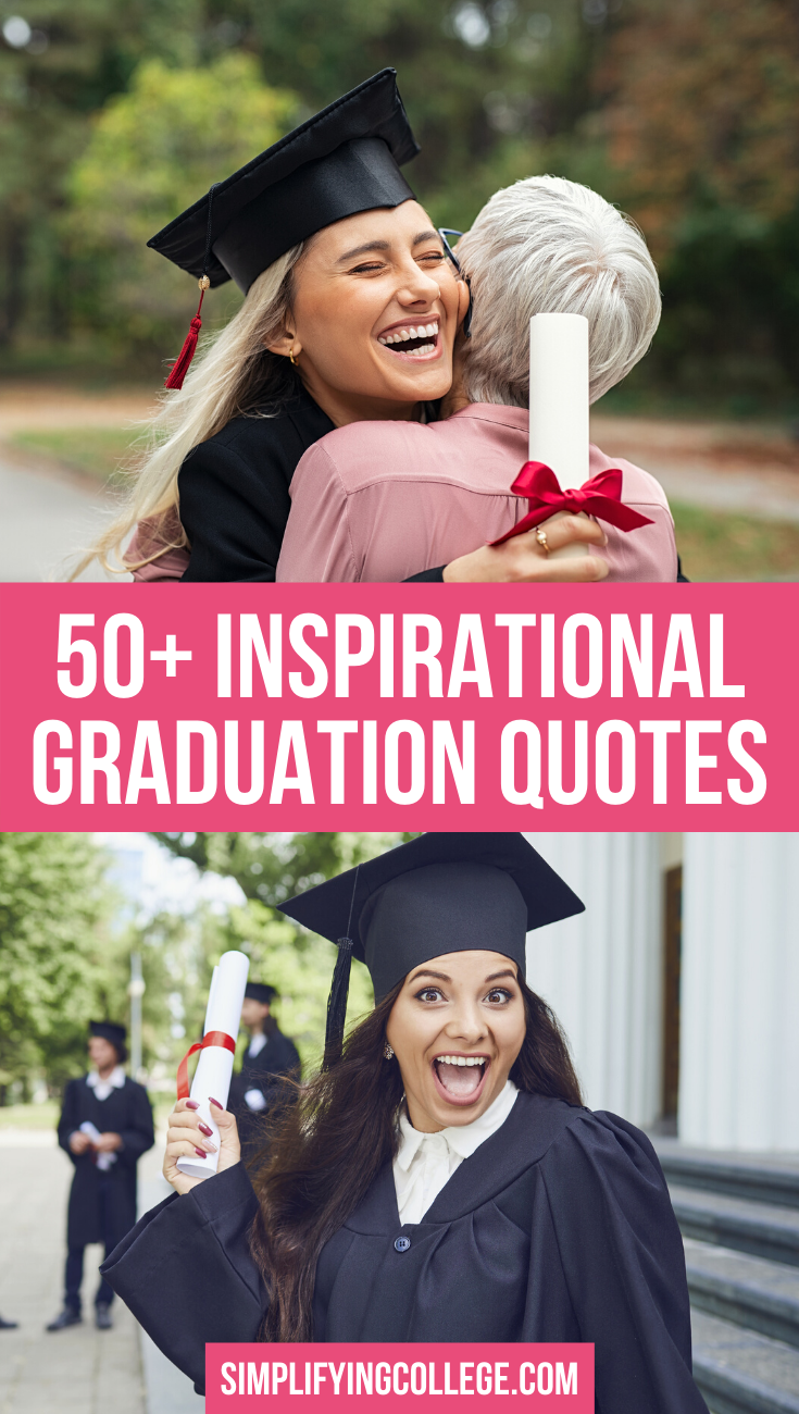 50 best inspirational graduation quotes – Artofit