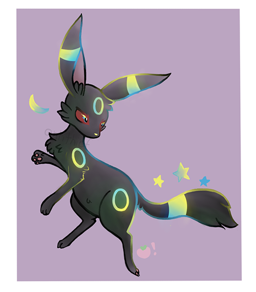 #Umbreon | Dark type pokemon, Eeveelutions, Cute pokemon