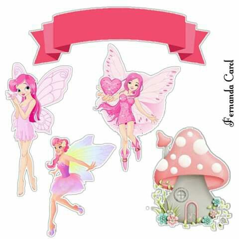 Fairy Stickers for Kids Birthday image.