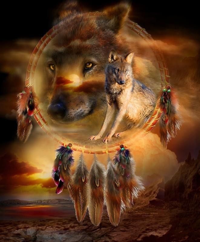 Wolf Totem, Native American Wolf, Native American Artwork, American ...