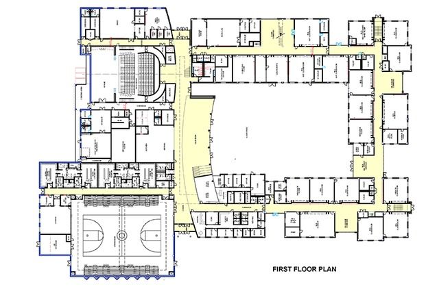 Modern School Floor Plan