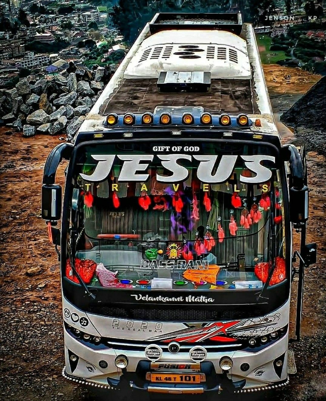 Jesus Travels | Tourist bus Kerala | Bass Rani Edition | Bus simulator ...