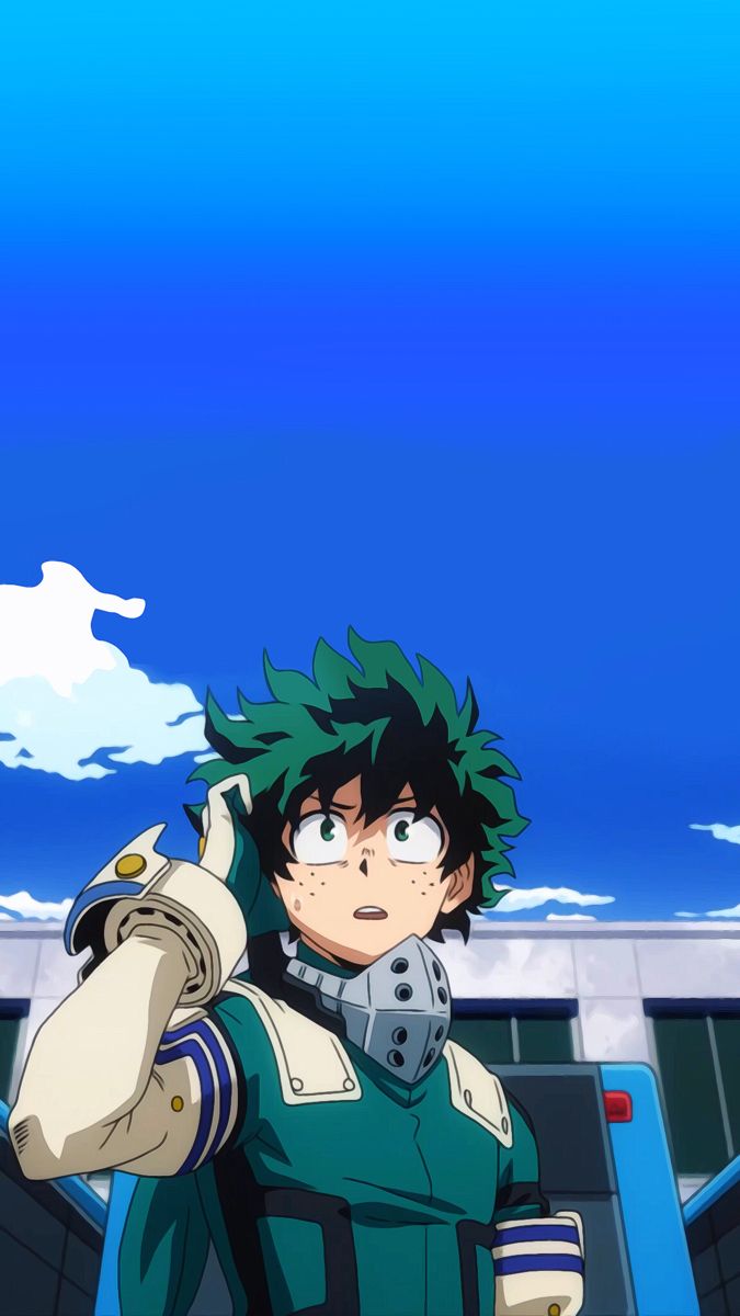 💚Izuku Midoriya “DEKU” Aesthetic Wallpaper💚 | Hero wallpaper, Anime ...