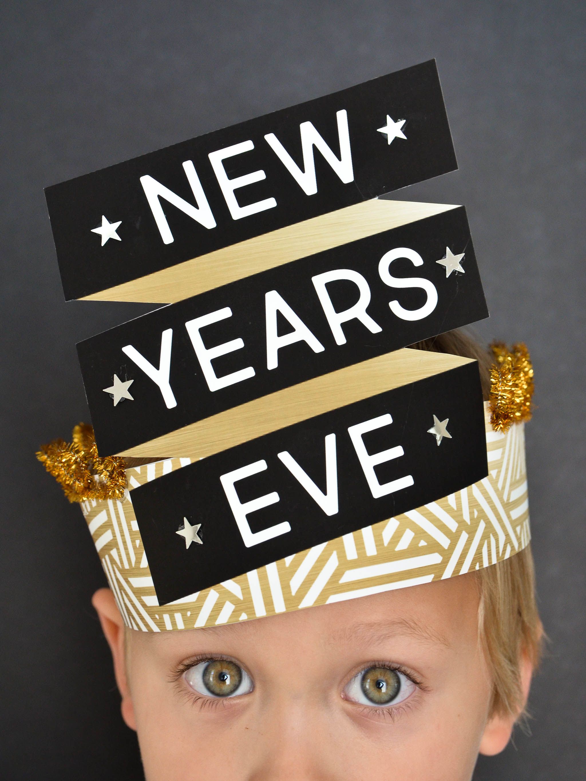 DIY New Year's Eve Hats - These are amazing for New Year's Eve with ...