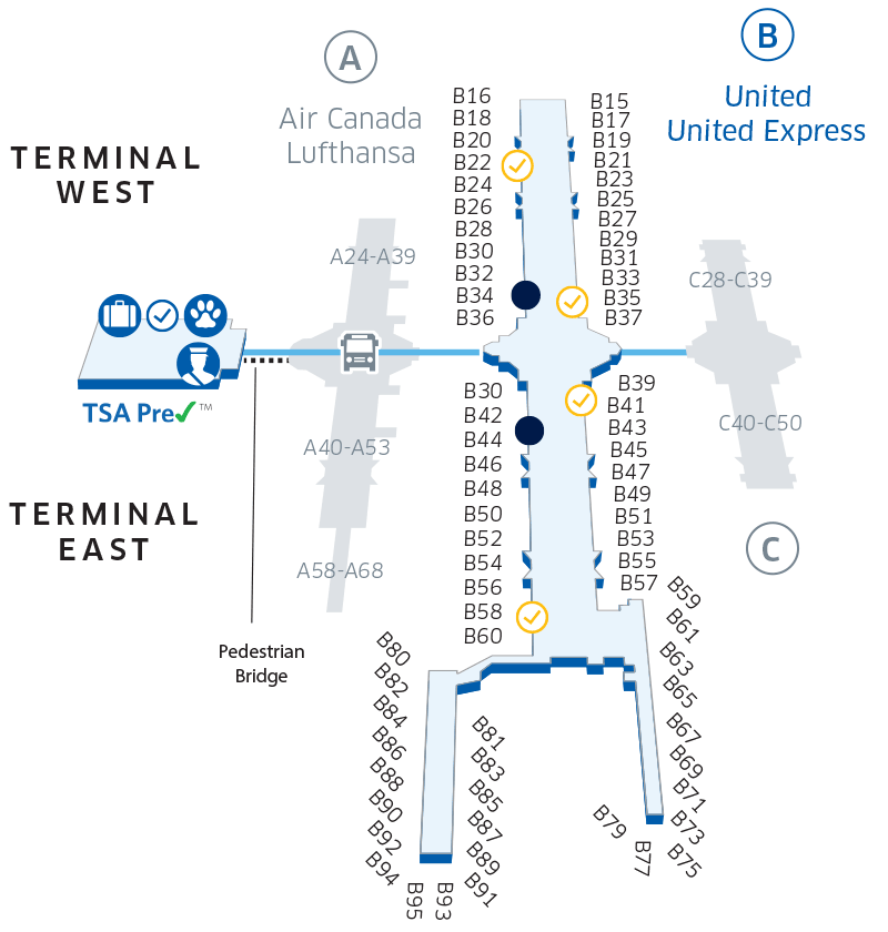 Denver Airport Terminal Map United States Map | Sexiz Pix