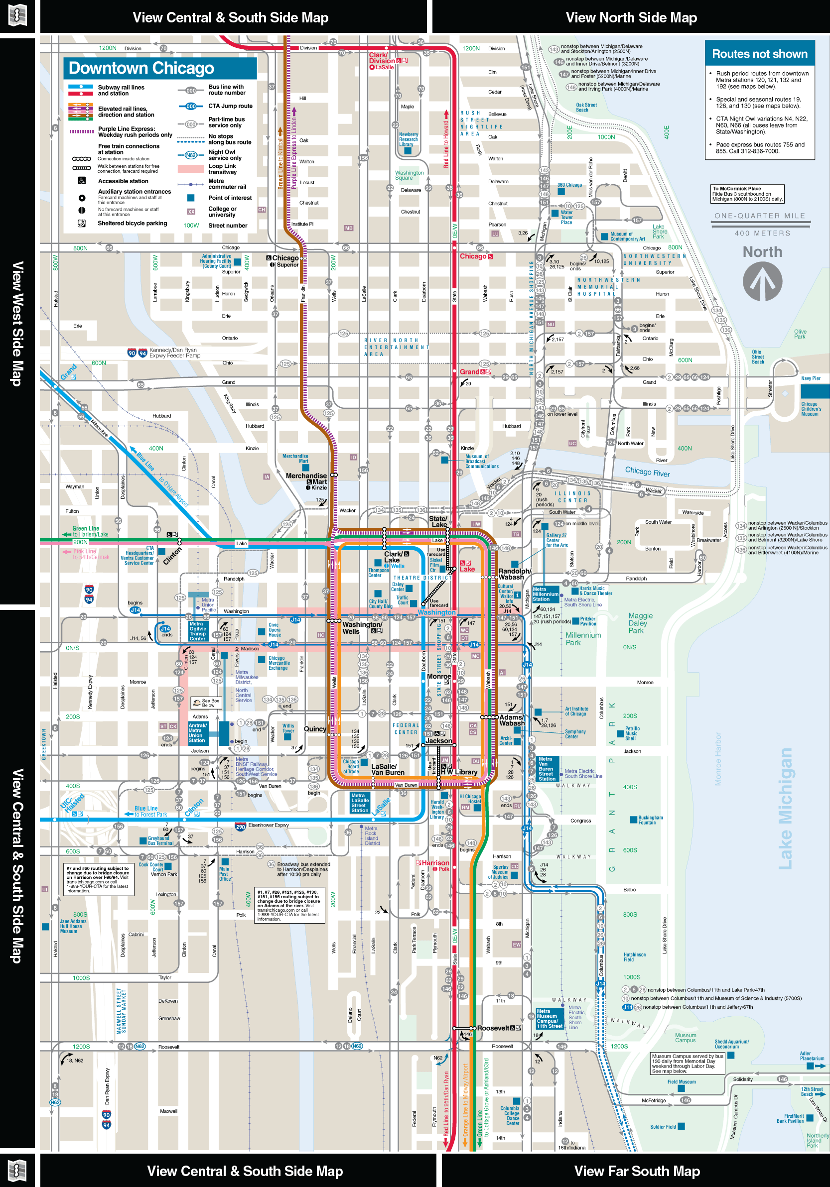 CTA System Map