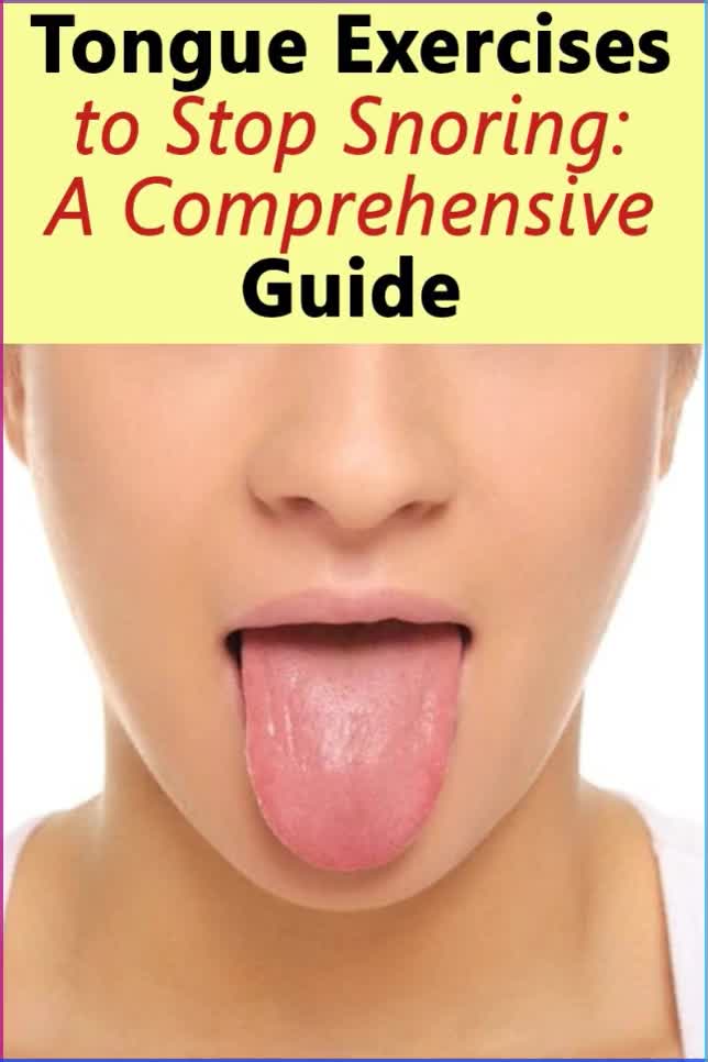 Snoring can often be attributed to the relaxation of muscles in the throat and tongue during sleep. Engaging in specific tongue exercises can help strengthen these muscles, potentially reducing or eliminating snoring. Here's a comprehensive guide to various tongue exercises aimed at stopping snoring: