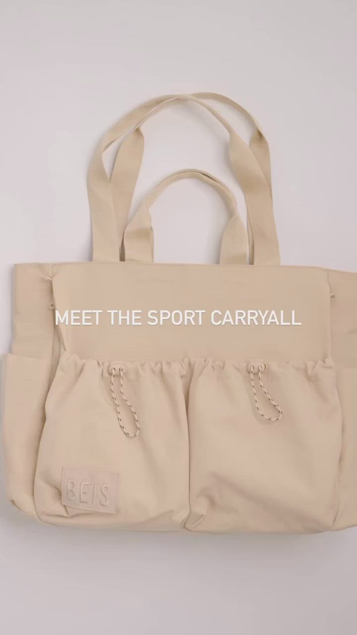 From the court, to the office, take the tennis aesthetic to a new level. With versatility and chic style, this sport carryall matches all your lifestyle requires in a bag.