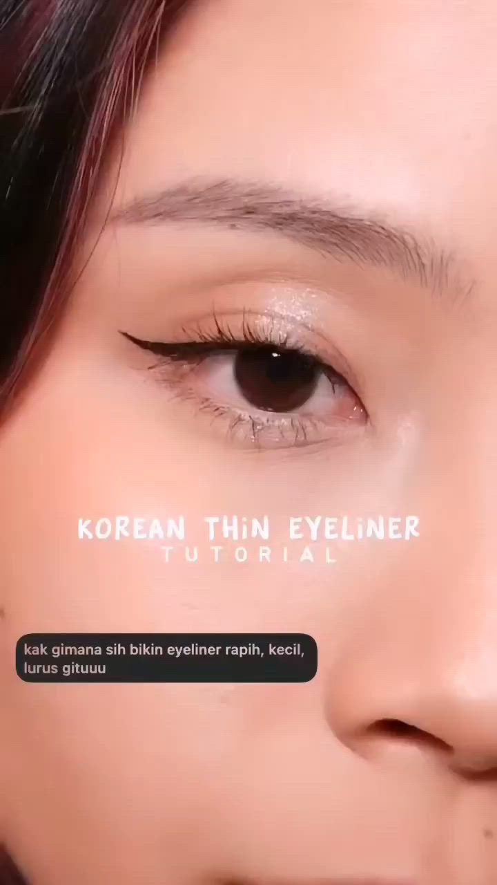 Eyeliner tutorial step by step