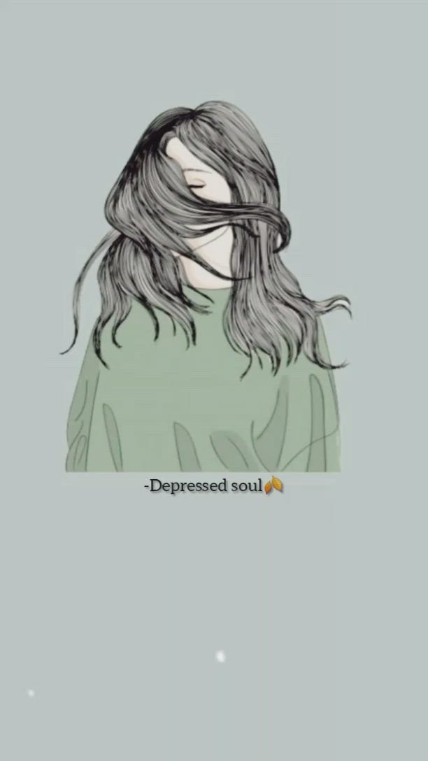 This contains an image of: 🍁depressed soul🍂