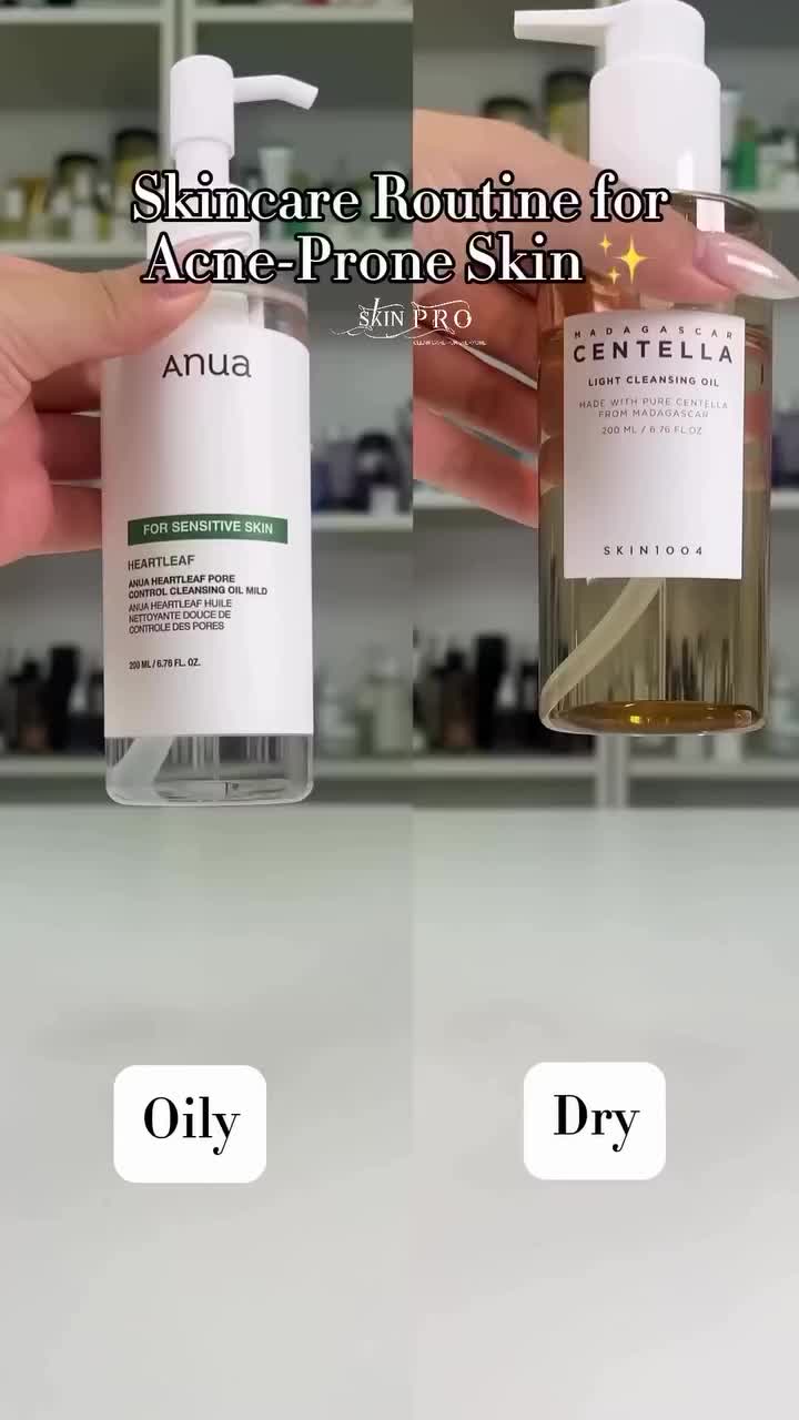 🌟 Say goodbye to acne and hello to glowing skin! 🌟 In this reel, we're sharing our ultimate skincare routine specifically designed for acne-prone skin. Whether your skin is oily or dry, we've got you covered with the best products to keep those breakouts at bay. 💧✨ 👩‍🔬 Step-by-step routine 🌿 Best products for oily skin 💦 Hydrating solutions for dry skin 🔍 Expert tips for clear skin Don't let acne control your confidence. Follow along and discover the perfect skincare routine for your skin ...