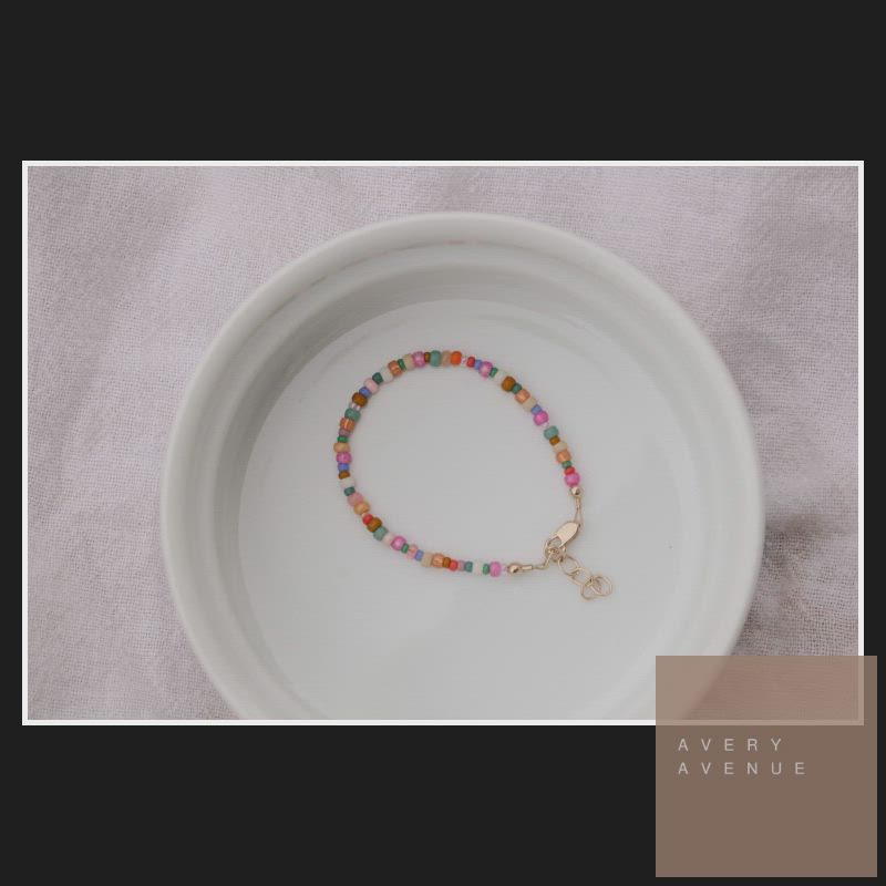 Fresh arrival! Behold the exceptional Baby anklet rainbow gold filled anklet, now available at an irresistible price of $25.00 #GoldFilledAnklet #AnkletForWomen #PersonalizedAnklet #RainbowJewelry #RainbowBaby #BeachAnklet #BohoAnklet #BeadedAnklet #AdjustableAnklet #SummerAnklet