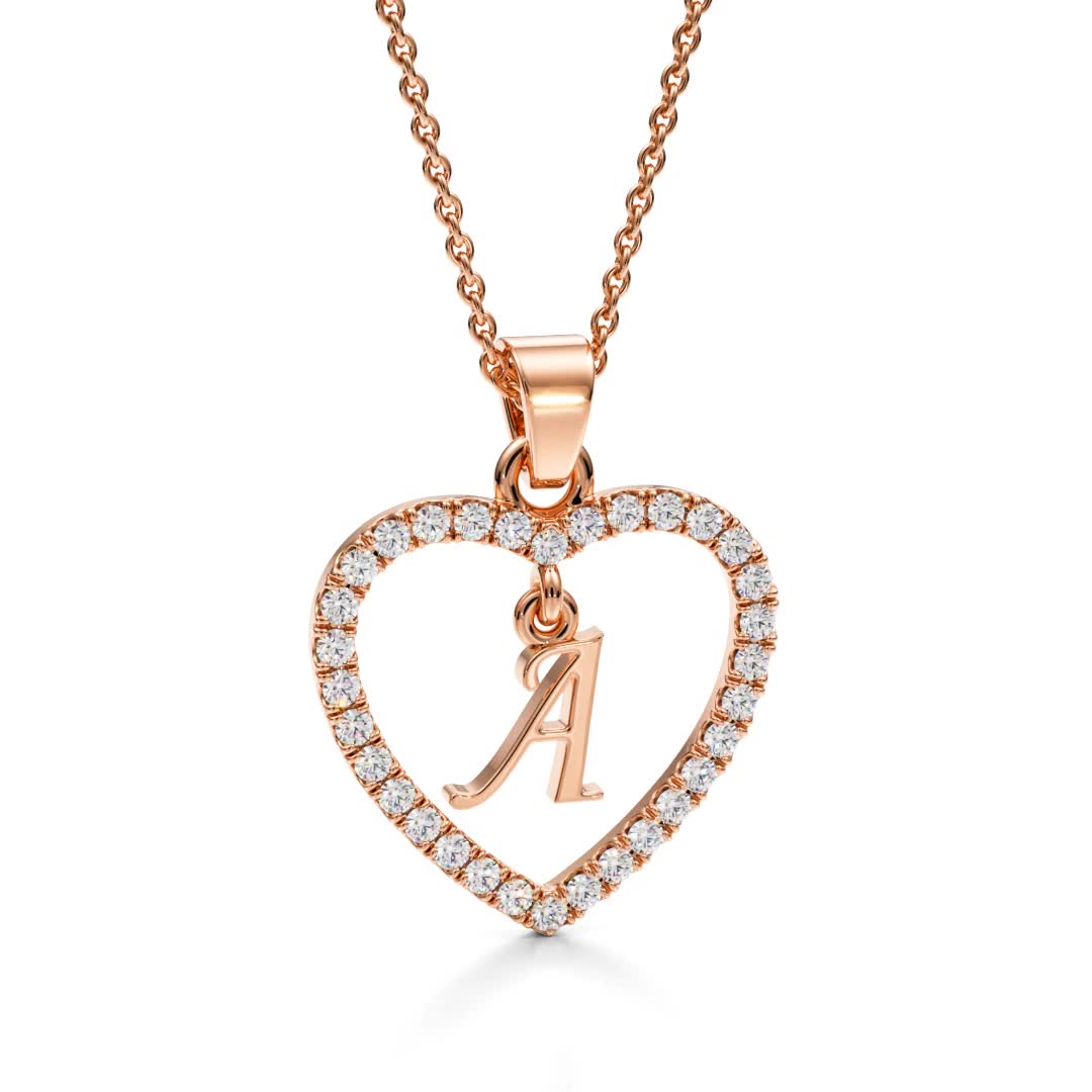 Make a statement by wearing the first letter of your name or someone meaningful to you! Rose-gold plating over stainless steel metal for uttermost durability.
Premium materials: Made from authentic gemstones & nickel-free metal