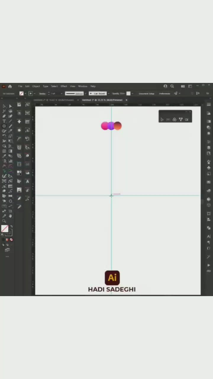 This contains an image of: Play Button Logo Vector illustration | Adobe Illustrator Tutorial