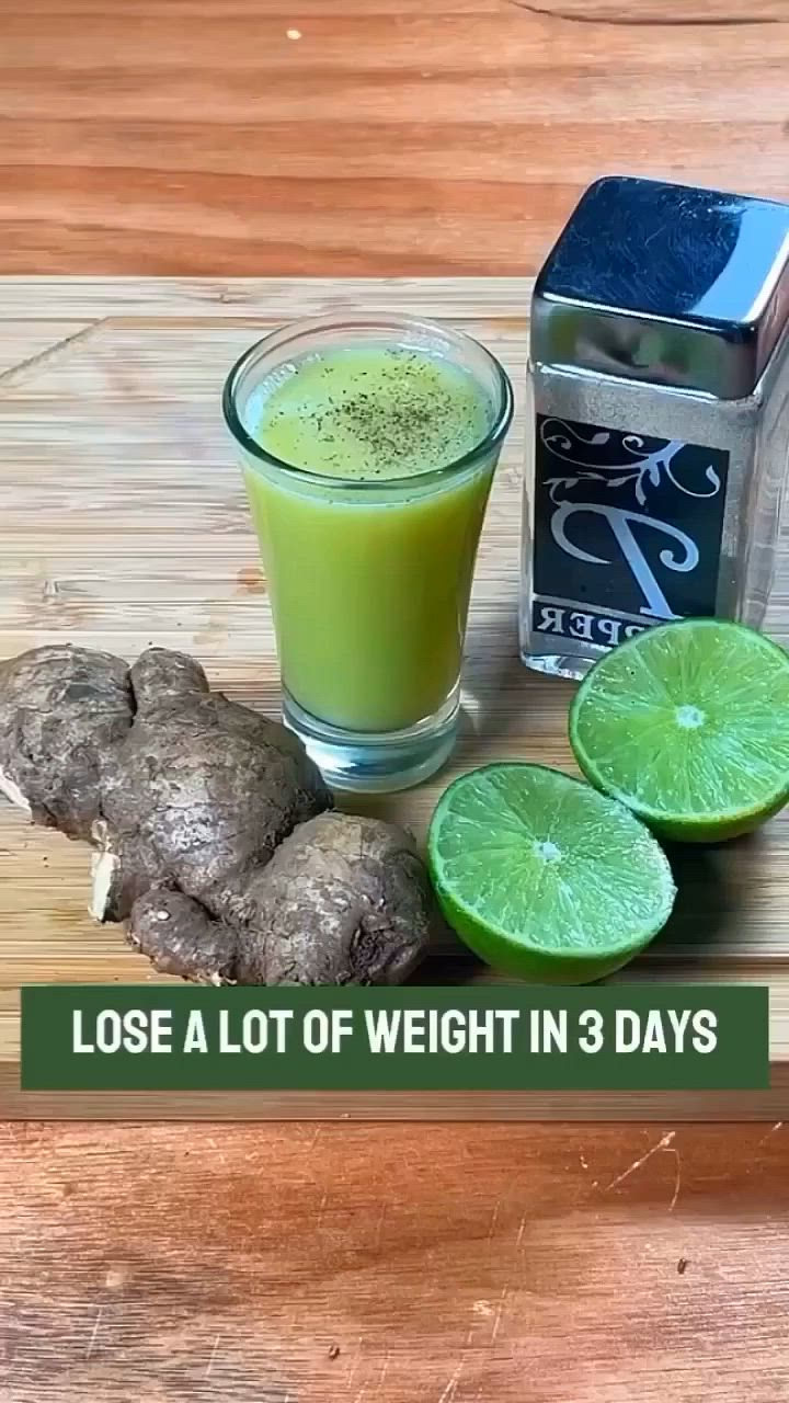 Lose a lot of weight in 3 days