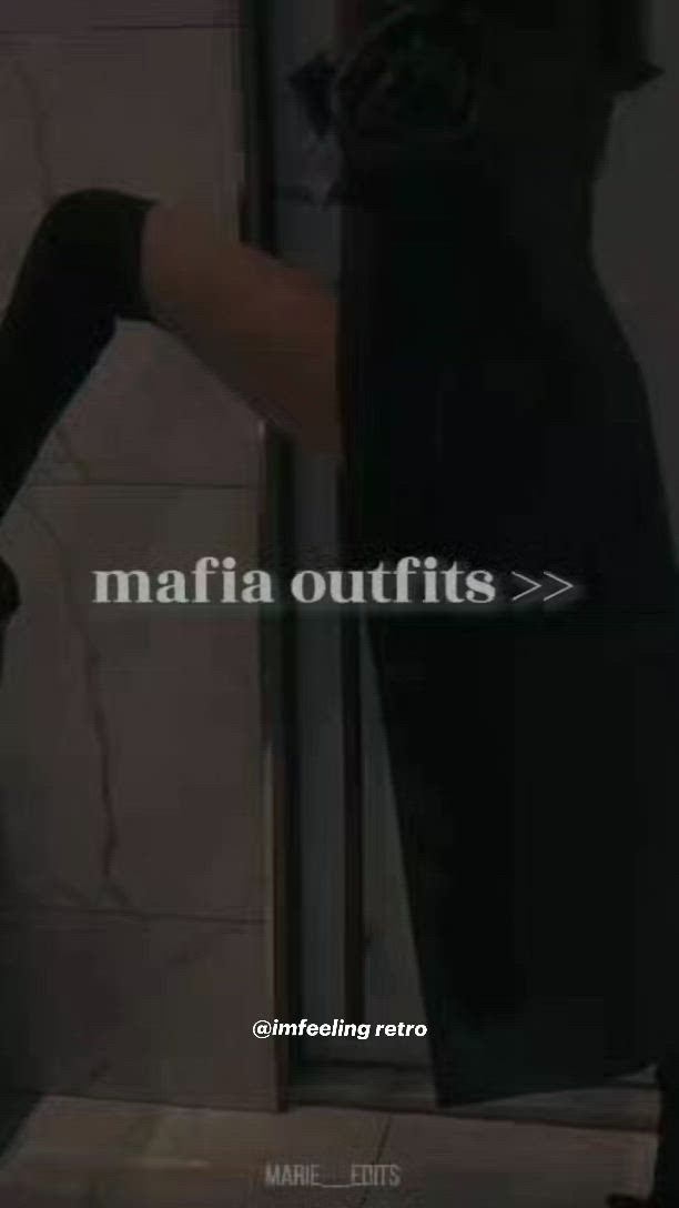 This contains an image of: Mafia outfits