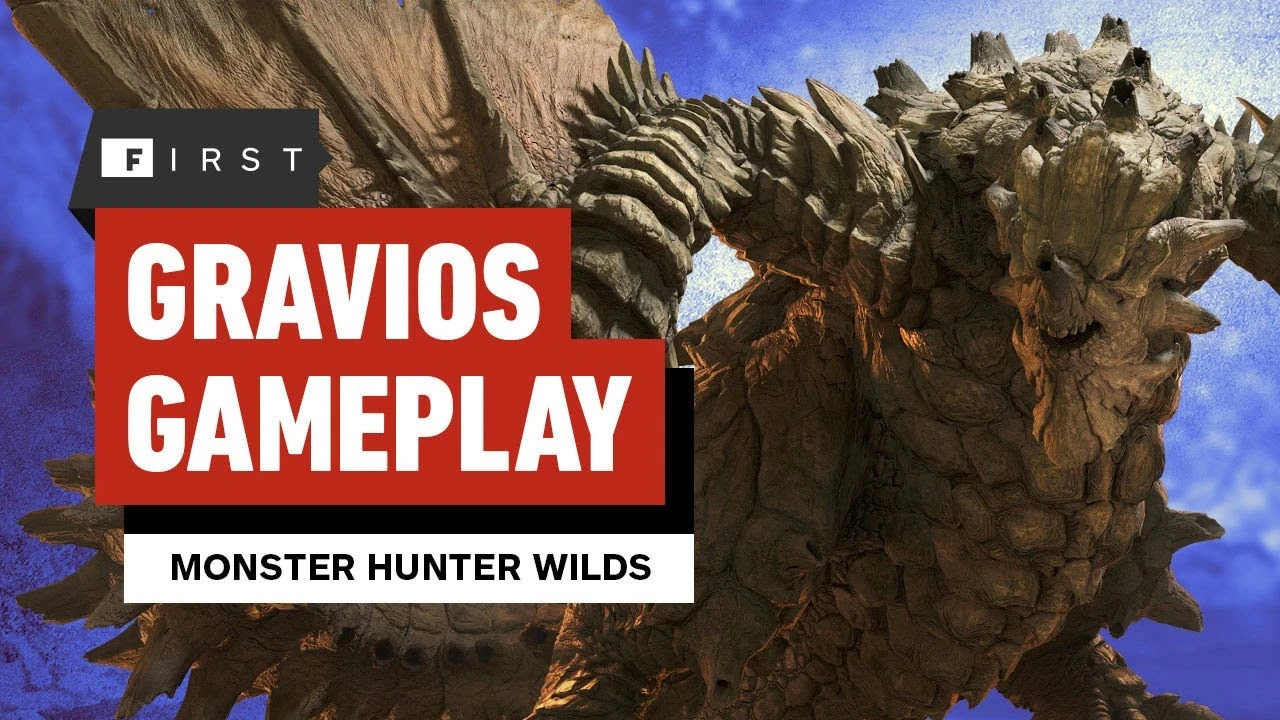 Битва с Гравиосом в новом геймплейном ролике Monster Hunter Wilds