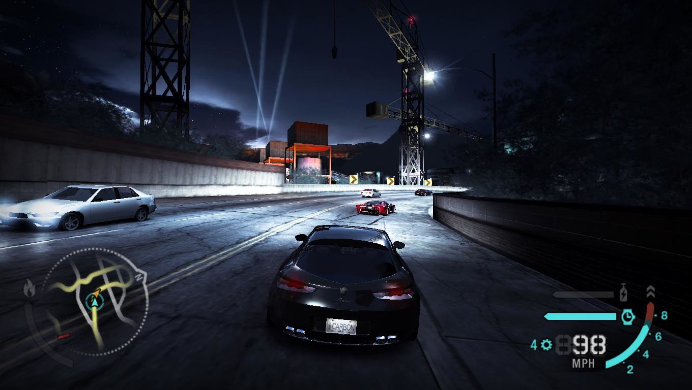 Need for Speed: Carbon "Rush Hour Traffic, но без каньонов - значительное повышение интенсивности дорожного движения"