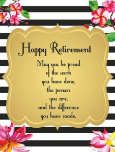 Top 50 Retirement Wishes for Friend with Image