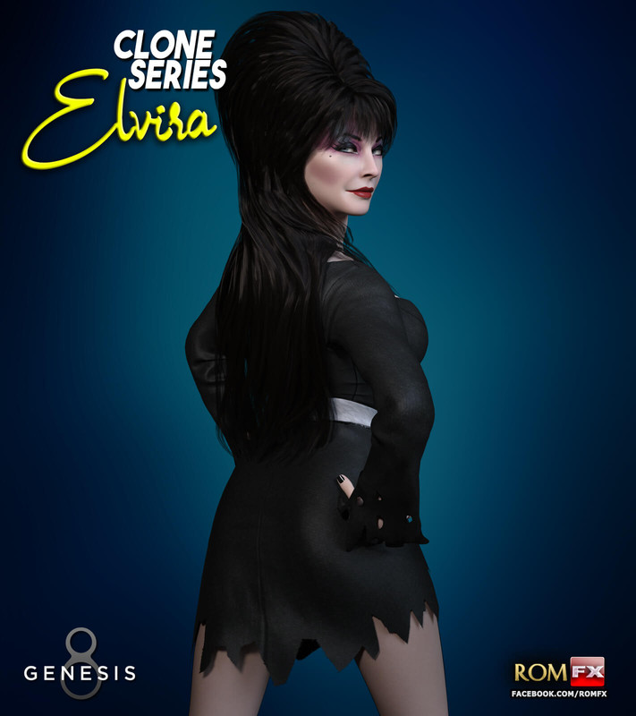 Clone Series - Elvira For G8F And