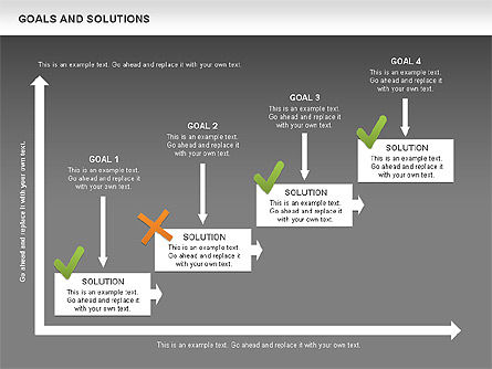 Obiettivi e soluzioni grafici, Slide 15, 00489, Modelli di lavoro — PoweredTemplate.com