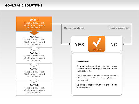 Obiettivi e soluzioni grafici, Slide 2, 00489, Modelli di lavoro — PoweredTemplate.com