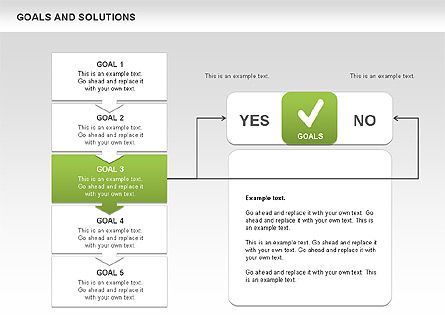 Obiettivi e soluzioni grafici, Slide 4, 00489, Modelli di lavoro — PoweredTemplate.com