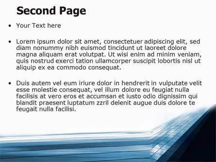 Modelo do PowerPoint - edifício de alta tecnologia, Deslizar 2, 07251, Construção — PoweredTemplate.com