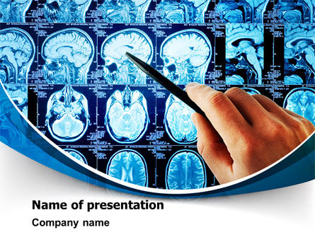 Medical Brain Powerpoint Background