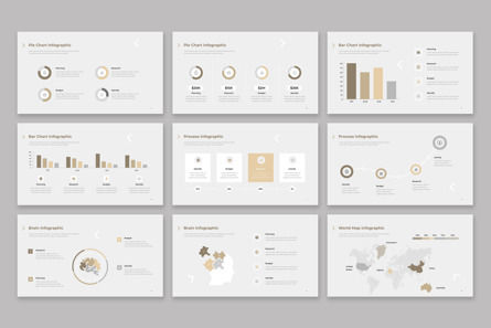 Simple And Modern Presentation Template, Deslizar 6, 14153, Negócios — PoweredTemplate.com