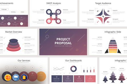 Project Proposal Presentation Template, Modelo do PowerPoint, 09931, Negócios — PoweredTemplate.com