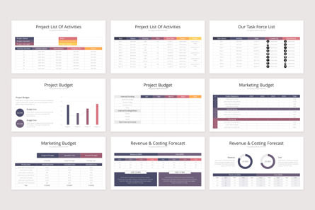 Project Proposal Presentation Template, Deslizar 10, 09931, Negócios — PoweredTemplate.com