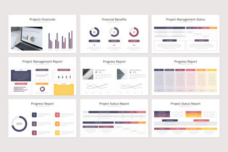 Project Proposal Presentation Template, Deslizar 14, 09931, Negócios — PoweredTemplate.com