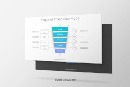 Stages of Phase Gate Model, Grátis Tema do Google Slides, 10218, Modelos de Negócio — PoweredTemplate.com