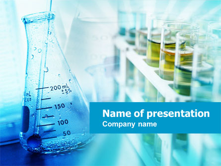 Medical Lab Presentation Template, Master Slide