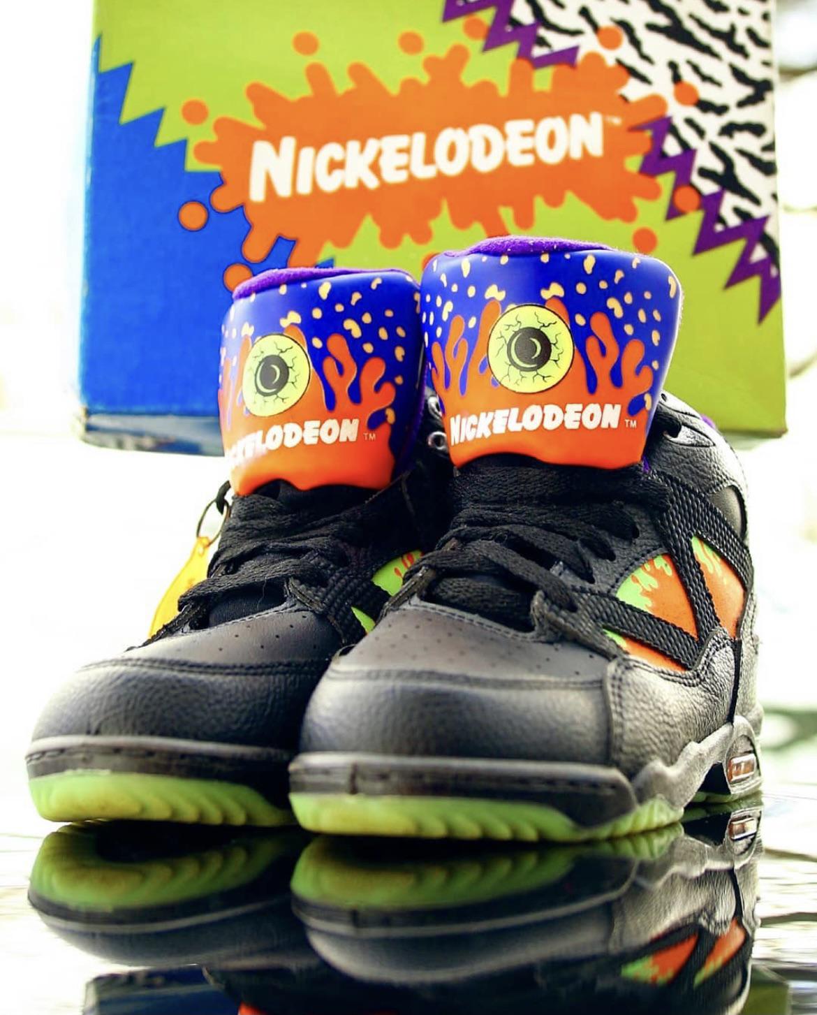 Nickelodeon Slime Shoes : r/90sdesign