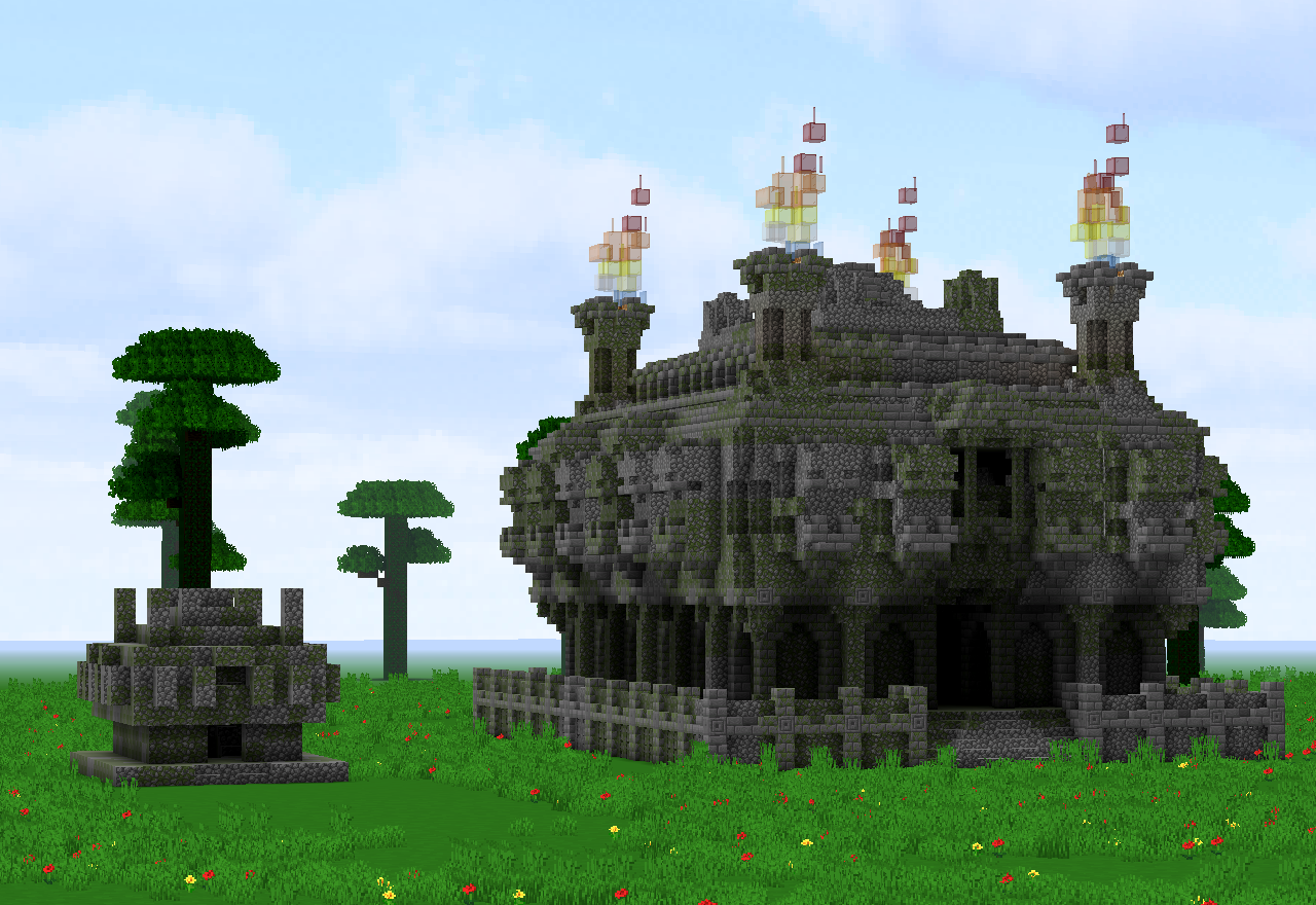 Minecraft Jungle Temple House