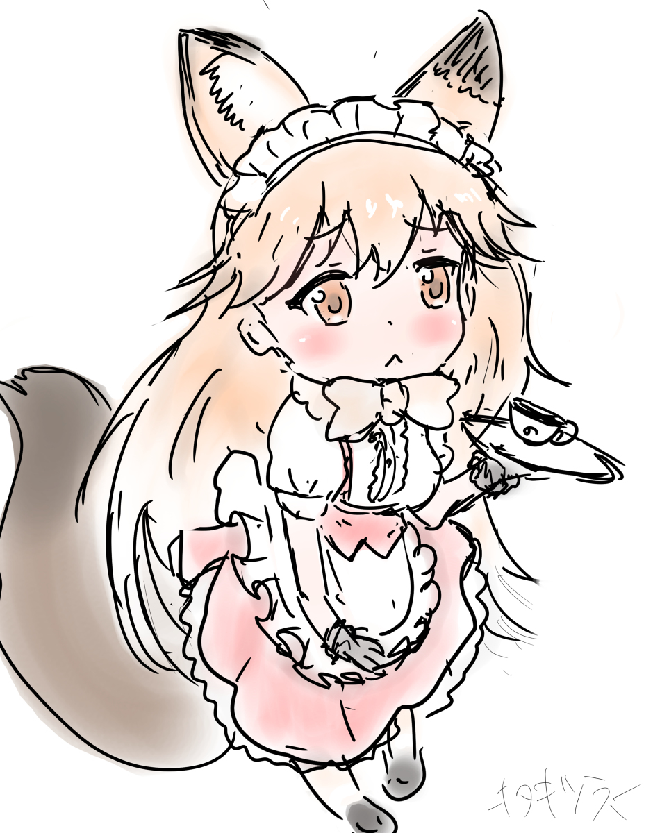 Maid Red Fox : r/KemonoFriends