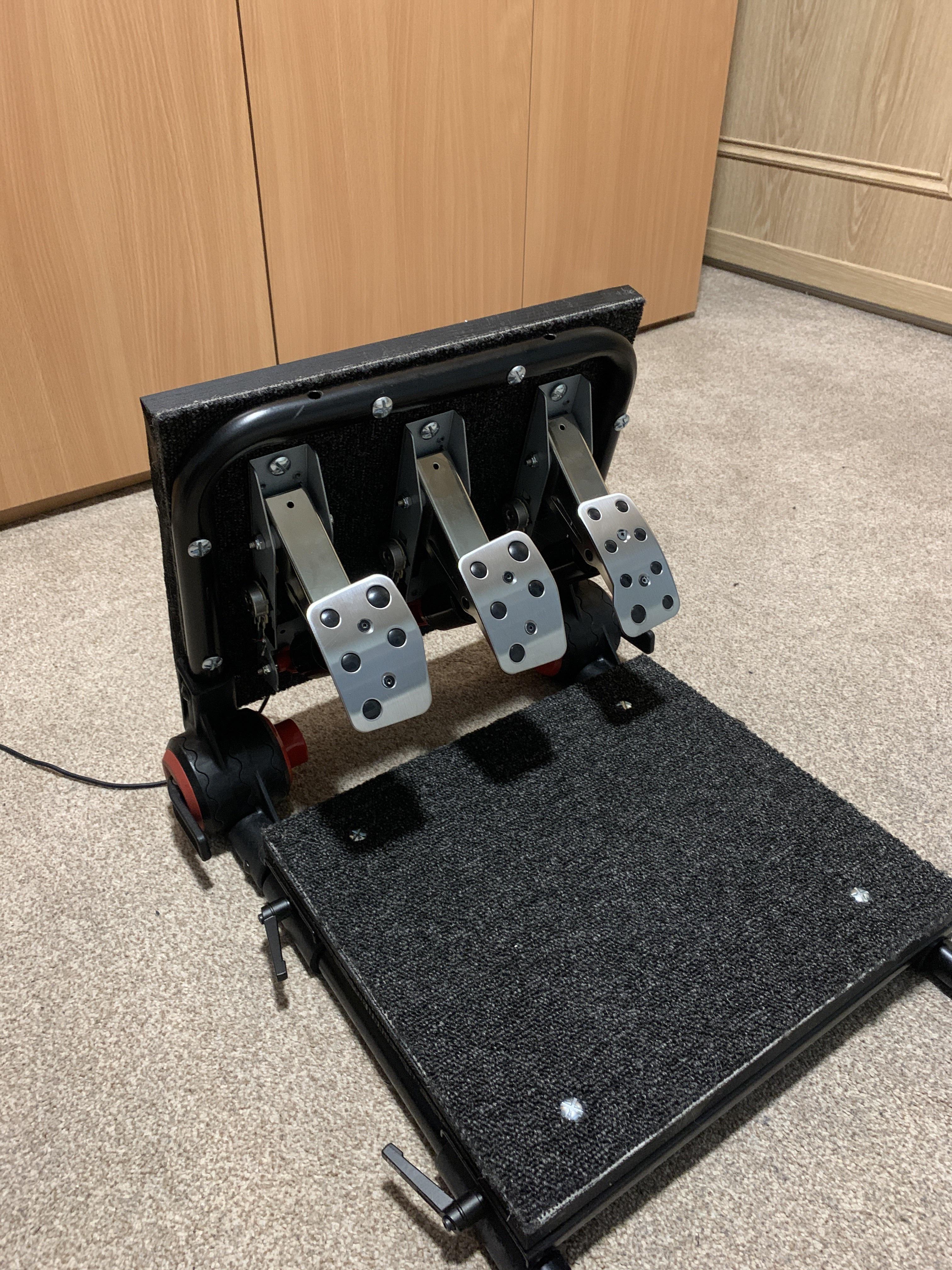 Finally finished my inverted pedal setup using the FGT Lite pedal frame ...