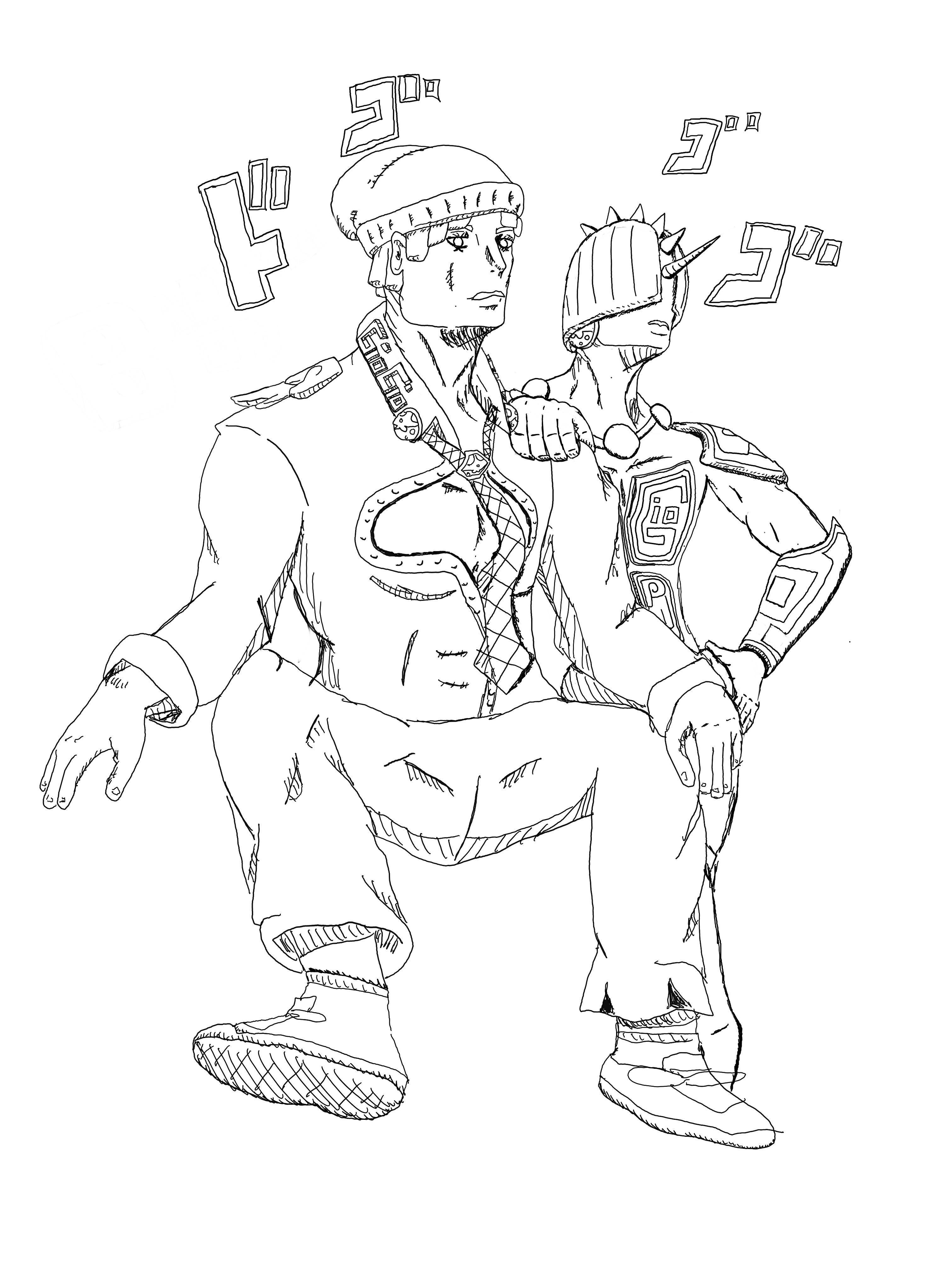 [Fanart] OC Stand User and Stand: Pantera : r/StardustCrusaders