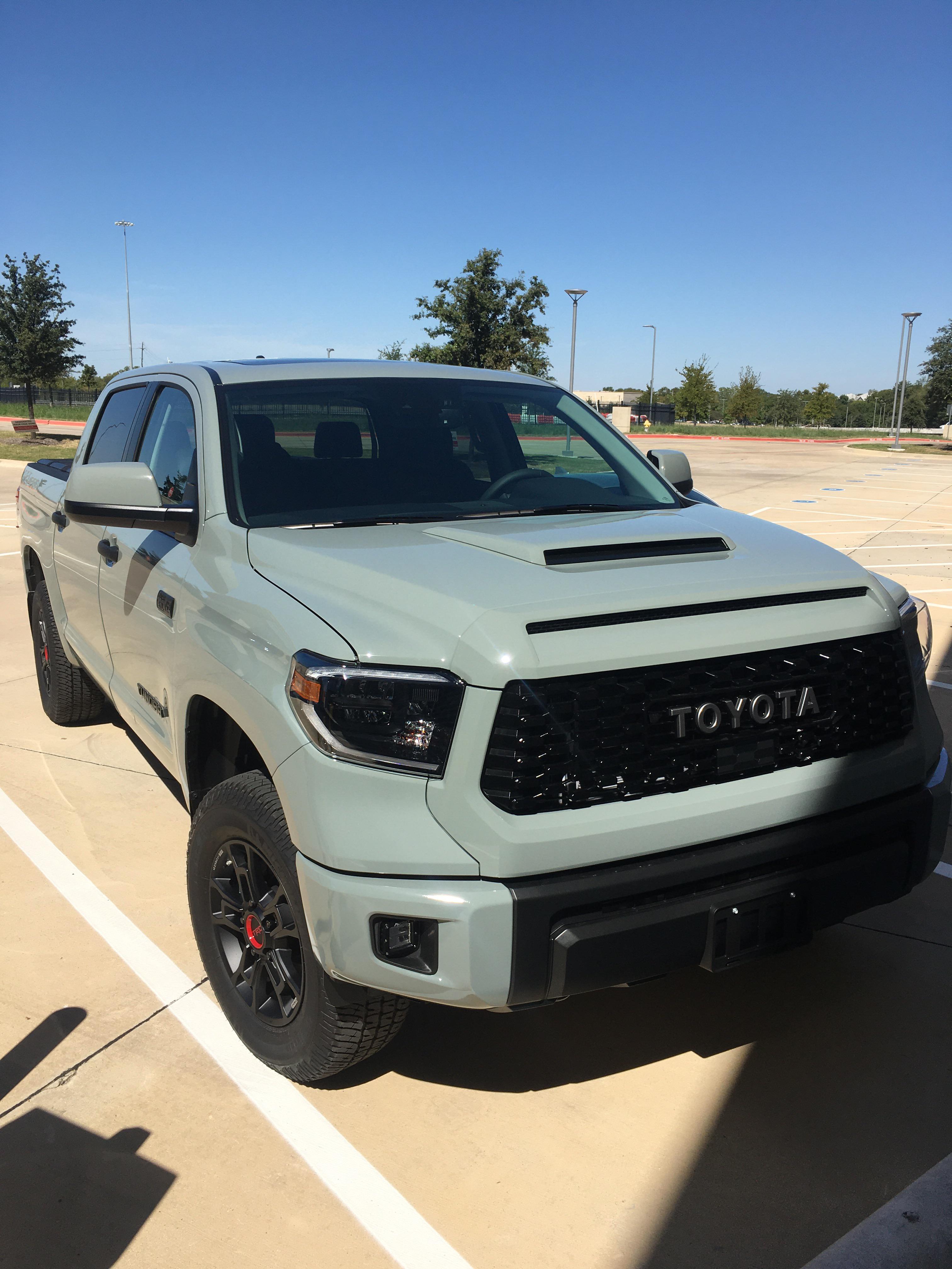 My Lunar Rock Trd Pro Showed Up Today Excited Beyond Words Toyotatundra