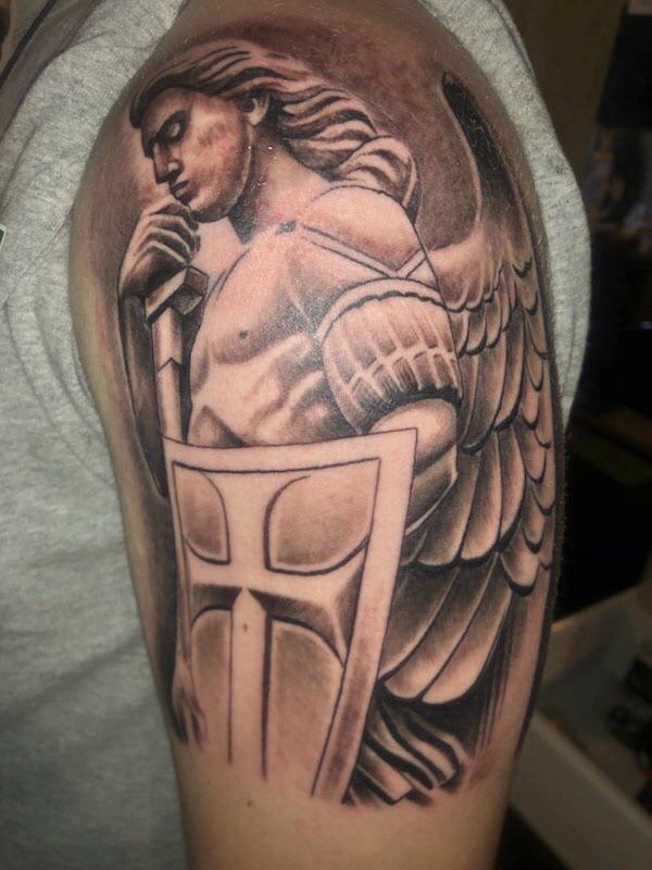 30 Perfect St Michael Tattoo Design Ideas