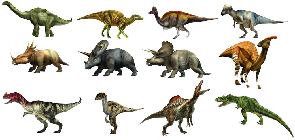 The pre-release/unfinished designs for many JPOG dinos. : r/jurassicparkog