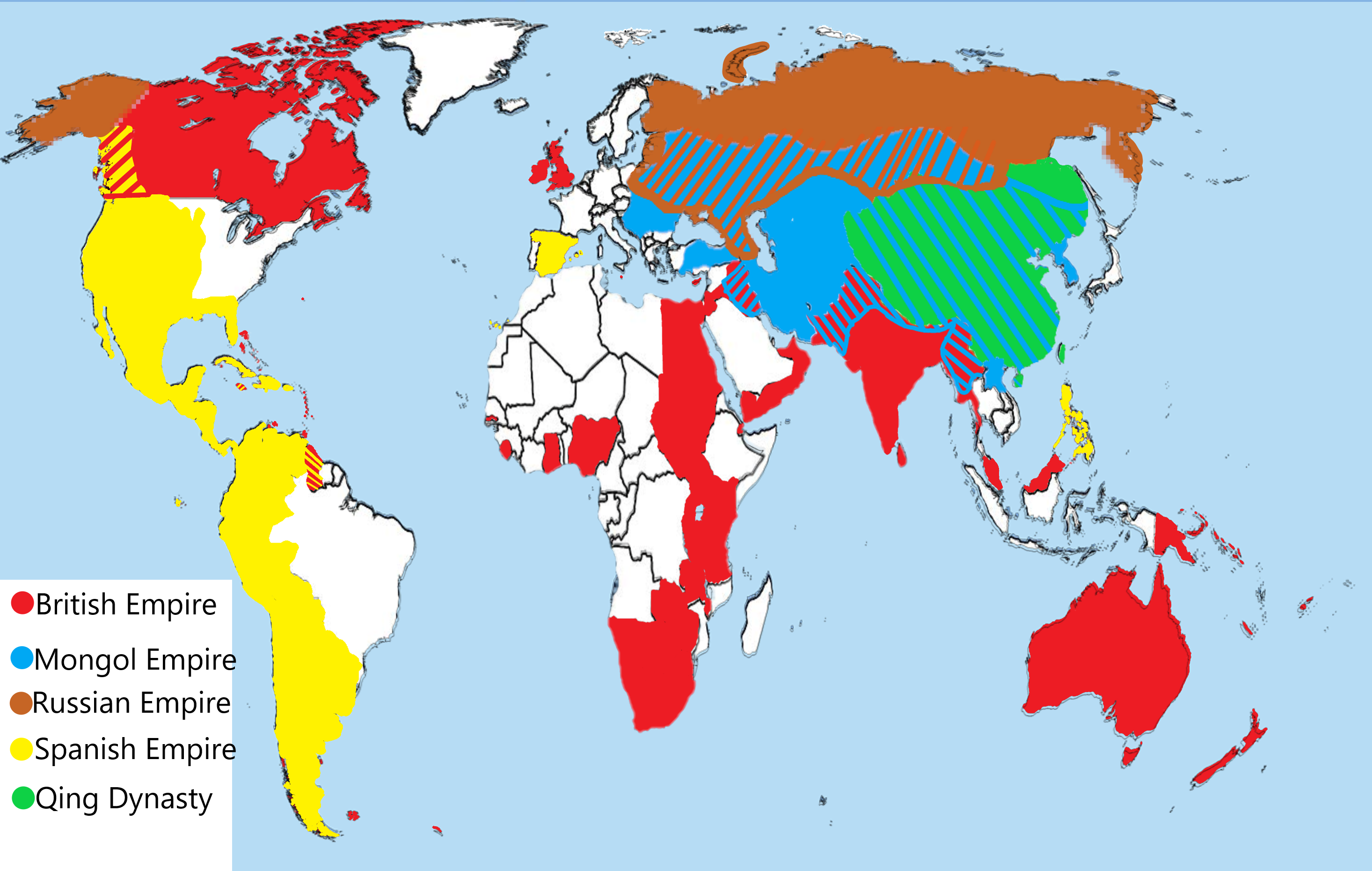 Mapping The Biggest Empires In World History Infographic - Vrogue