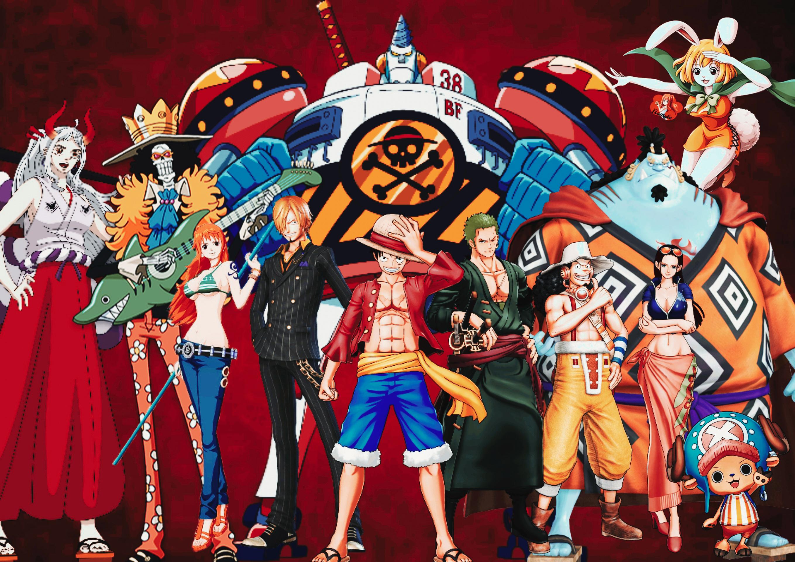 Straw Hat Pirates Crew New World