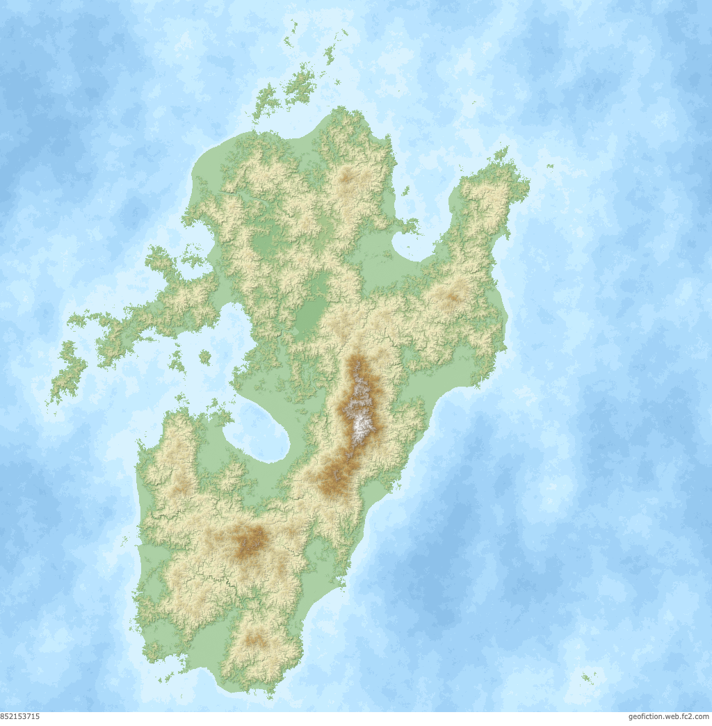 Random Continent Map Generator