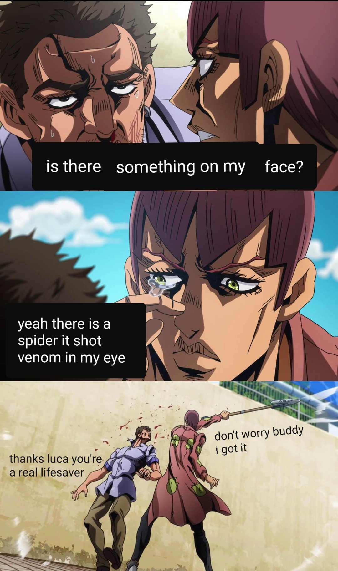 Oof Owie My Leaky Eye Animemes